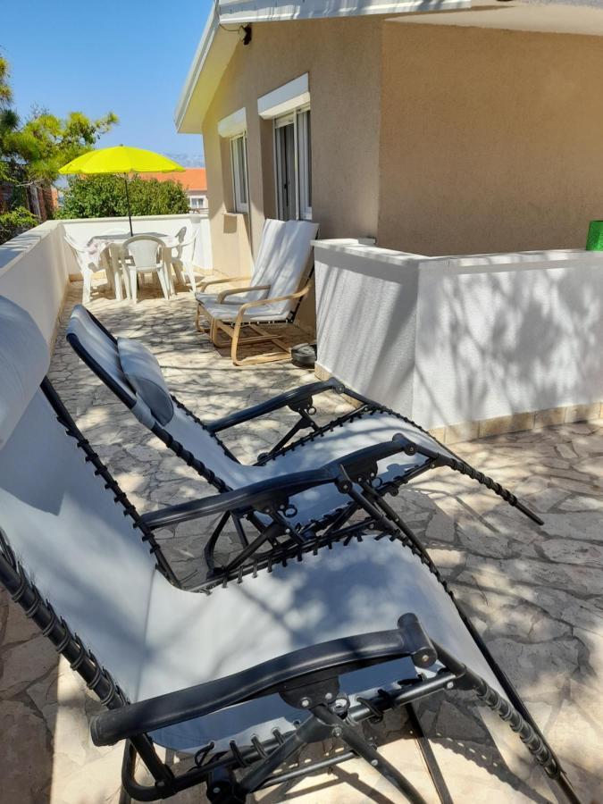 Familien Ferienhaus Vir Croatia 150M Strand Restaurant Einkaufen Extérieur photo