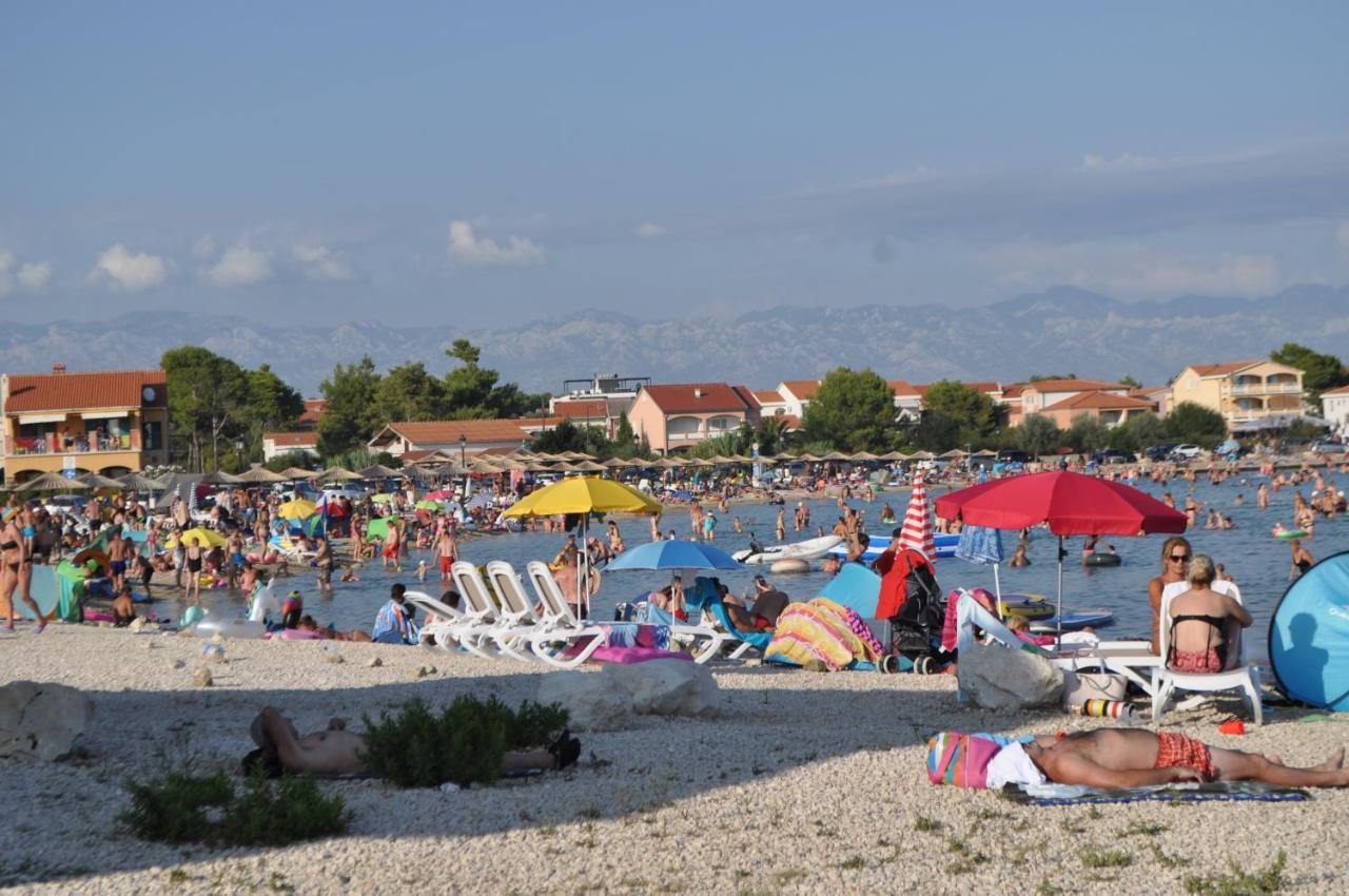 Familien Ferienhaus Vir Croatia 150M Strand Restaurant Einkaufen Extérieur photo